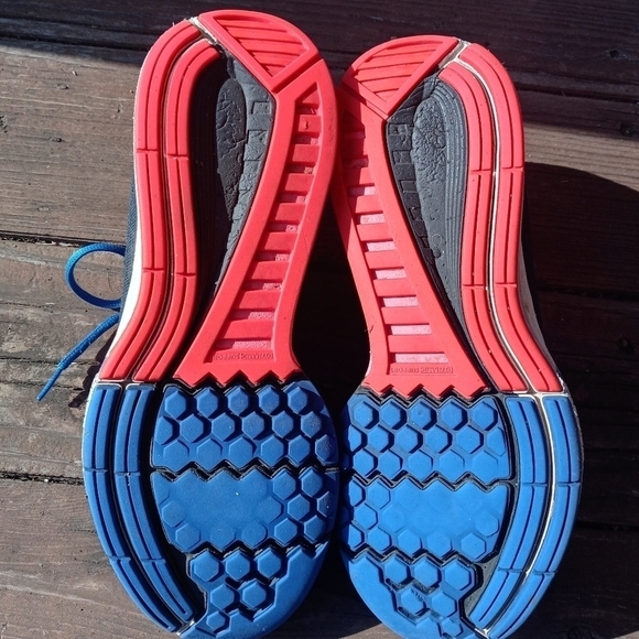 Men's Nike Zoom Structure 18 athletic shoes blue, - Picture 9 of 9